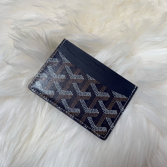 Goyard Saint Sulpice Card Holder - Navy Blue - Picture 2 of 5